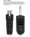 U1 Wireless Mic System 2.4G 無線麥克風/無線樂器系統 (一拖一) U1 Wireless Mic System 2.4G 無線麥克風/無線樂器系統 (一拖一)